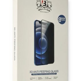 iPhone 7 Plus Bilvis Hayalet Cam Ekran Koruyucu - Siyah-(5796)