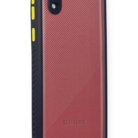 Samsung Galaxy A01 Core Kılıf Miami Şeffaf Silikon - Lacivert-(5796)