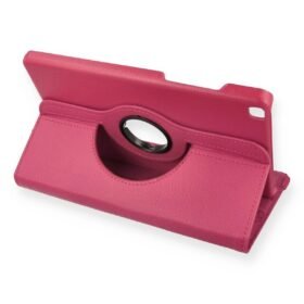 Samsung Galaxy T290 Tab A 8 Kılıf 360 Tablet Deri Kılıf - Pembe-(5796)