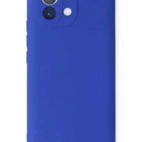 Xiaomi Mi 11 Kılıf First Silikon - Lacivert-(5796)