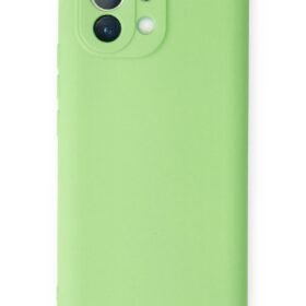 Xiaomi Mi 11 Kılıf First Silikon - Yeşil-(5796)