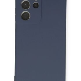 Samsung Galaxy S21 Ultra Kılıf Nano içi Kadife Silikon - Gri-(5796)