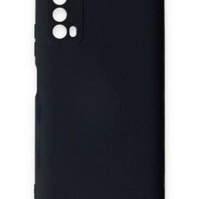 Huawei P Smart 2021 Kılıf Nano içi Kadife Silikon - Lacivert-(5796)