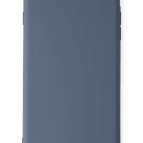 iPhone 6 Plus Kılıf Nano içi Kadife Silikon - Gri-(5796)