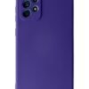 Samsung Galaxy A72 Kılıf Nano içi Kadife Silikon - Mor-(5796)