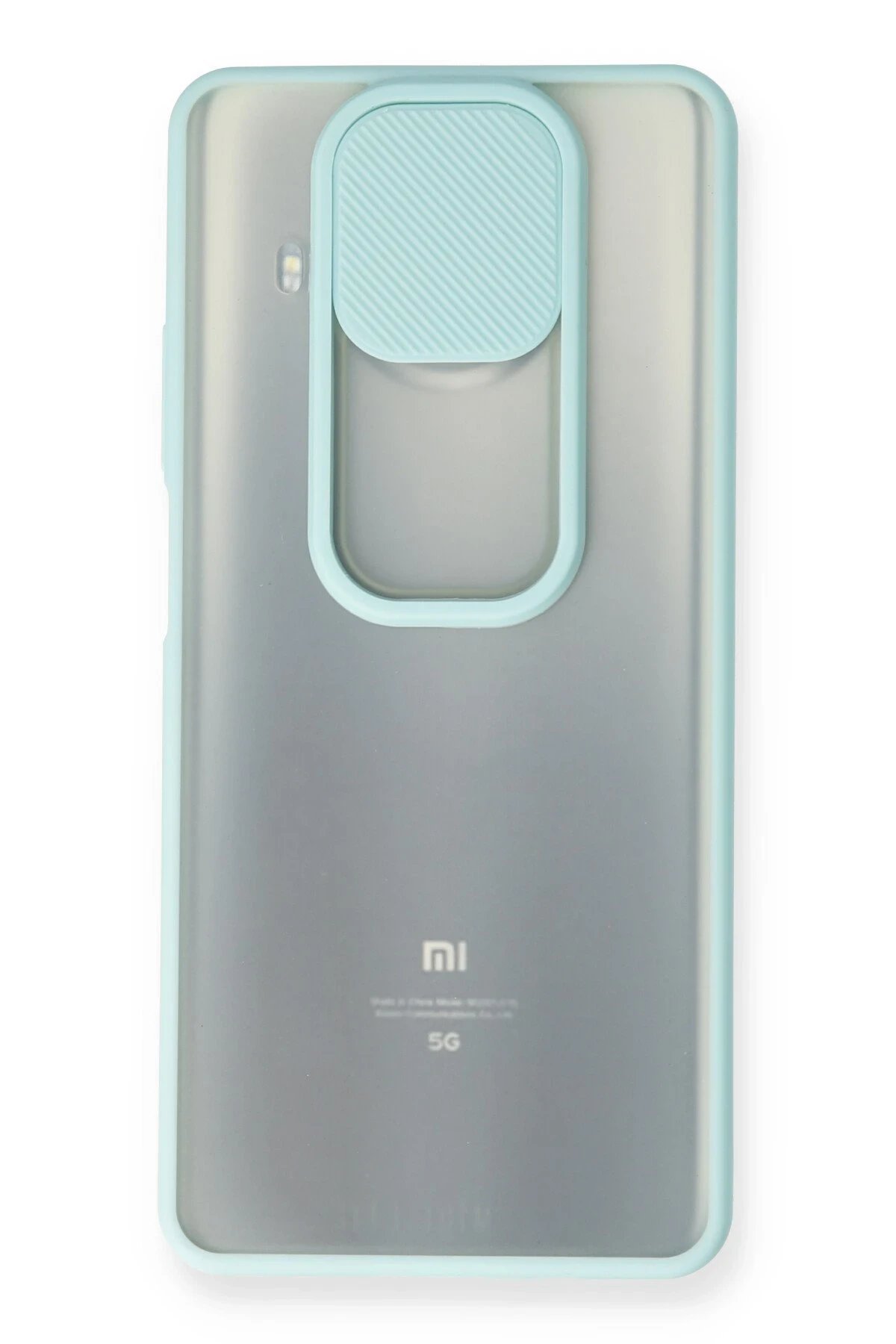 Xiaomi Mi 10T Lite Kılıf Palm Buzlu Kamera Sürgülü Silikon uaz-(5796) - Görsel 2