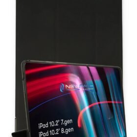 iPad 10.2 (7.nesil) Kılıf Tablet Smart Kılıf - Siyah-(5796)