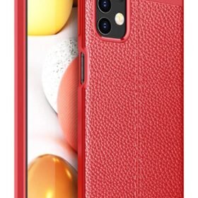 Samsung Galaxy A32 Kılıf Auto Focus Kapak - Kırmızı-(5796)