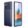 Xiaomi Redmi Note 10 Pro Kılıf Auto Focus Karbon Kapak - Lacivert-(5796)