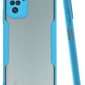 Xiaomi Redmi Note 10 Kılıf Platin Silikon - Mavi-(5796)