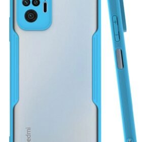 Xiaomi Redmi Note 10 Pro Kılıf Platin Silikon - Mavi-(5796)