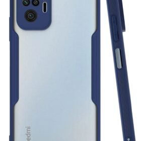 Xiaomi Redmi Note 10 Pro Kılıf Platin Silikon - Lacivert-(5796)