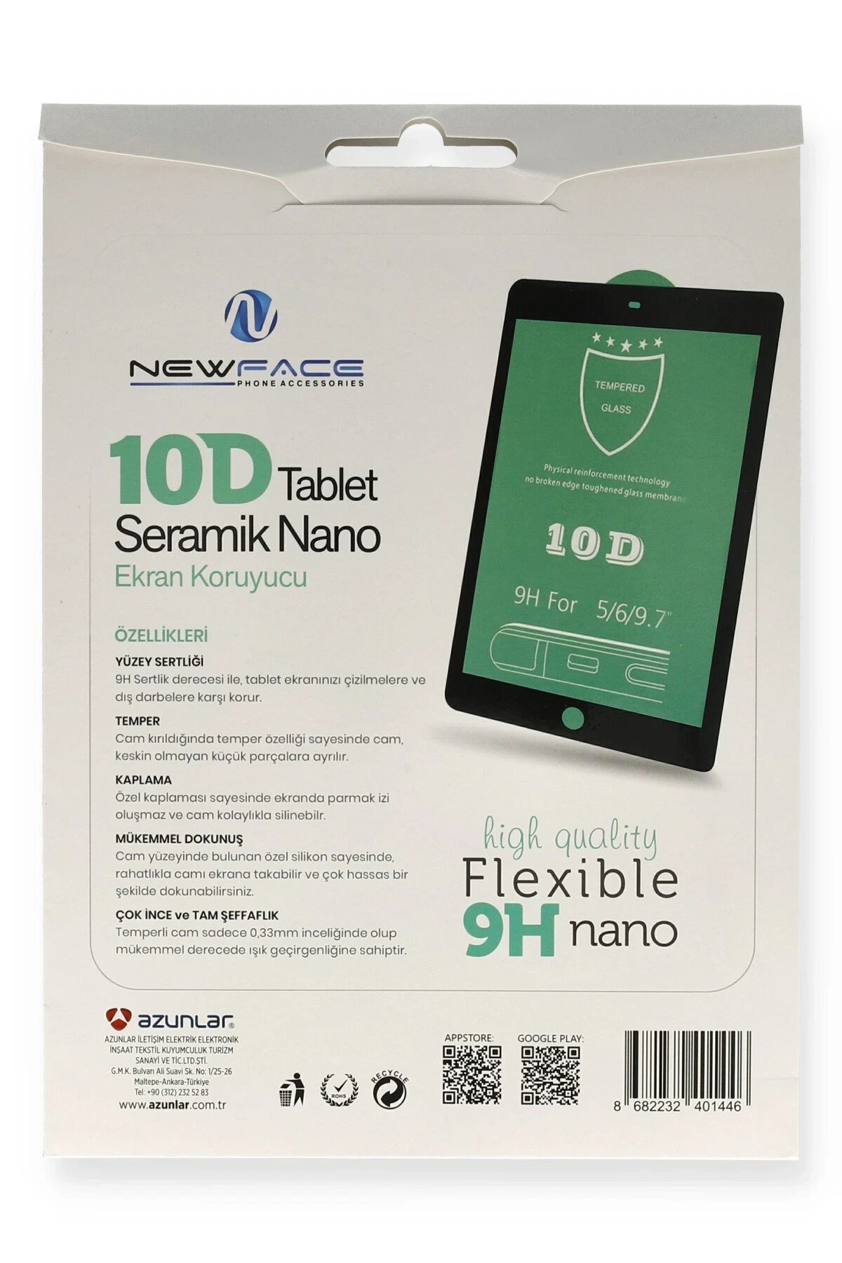 Huawei MediaPad T5 10 Tablet 10D Seramik Nano-(5796) - Görsel 2