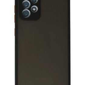 Samsung Galaxy A52 Kılıf Montreal Silikon Kapak - Siyah-(5796)