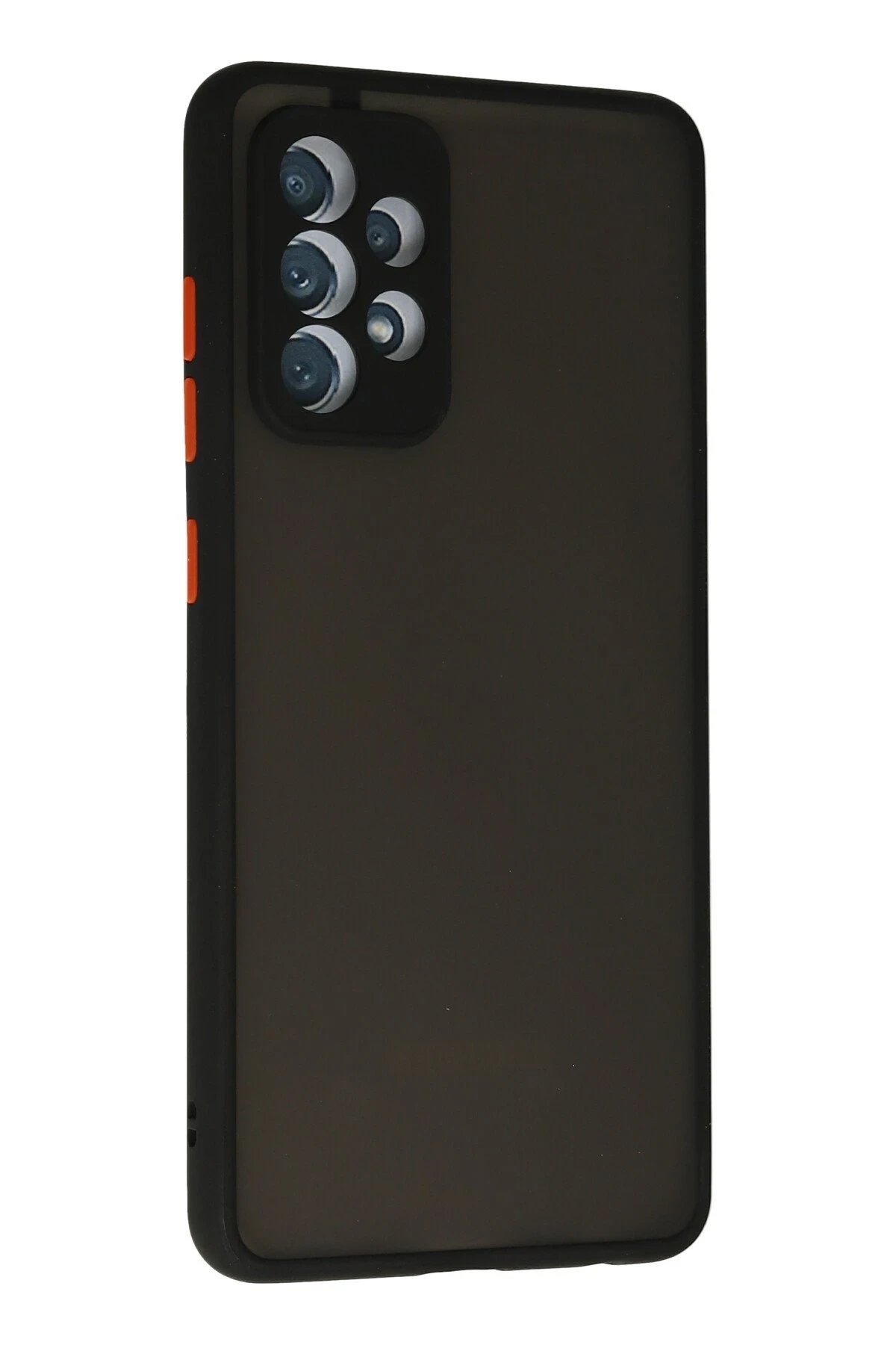 Samsung Galaxy A52 Kılıf Montreal Silikon Kapak - Siyah-(5796) - Görsel 2