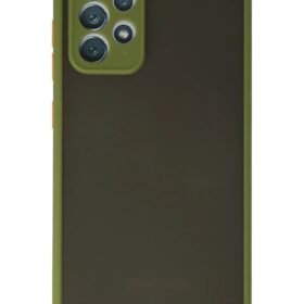 Samsung Galaxy A72 Kılıf Montreal Silikon Kapak - Yeşil-(5796)