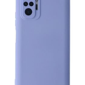 Xiaomi Redmi Note 10 Pro Kılıf Nano içi Kadife Silikon - Lila-(5796)