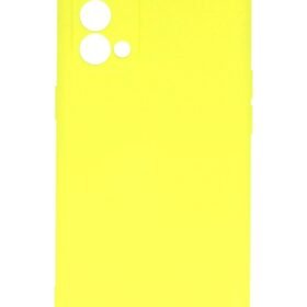 Oppo Reno 5 Pro Kılıf First Silikon - Sarı-(5796)