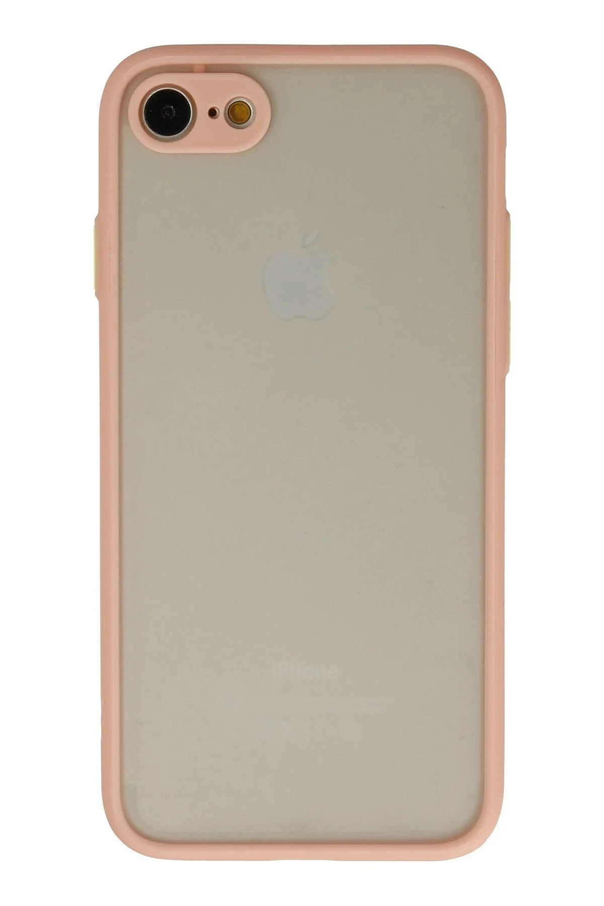 iPhone 7 Kılıf Montreal Silikon Kapak - Pembe-(5796)