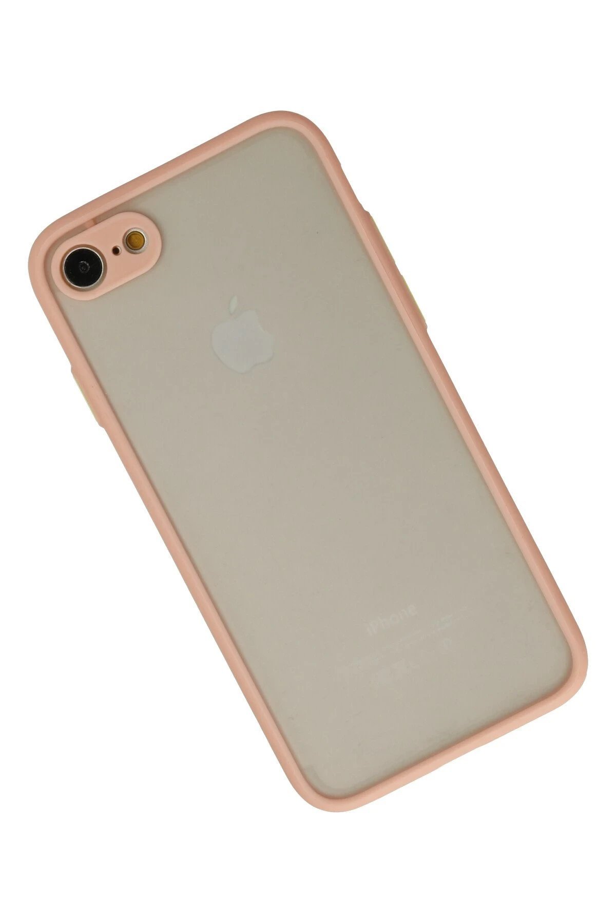 iPhone 7 Kılıf Montreal Silikon Kapak - Pembe-(5796) - Görsel 2