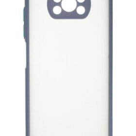 Xiaomi Pocophone X3 Kılıf Montreal Silikon Kapak - Gri-(5796)