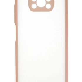 Xiaomi Pocophone X3 Kılıf Montreal Silikon Kapak - Pembe-(5796)