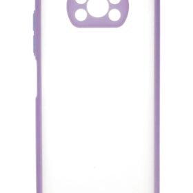 Xiaomi Pocophone X3 Kılıf Montreal Silikon Kapak - Mor-(5796)