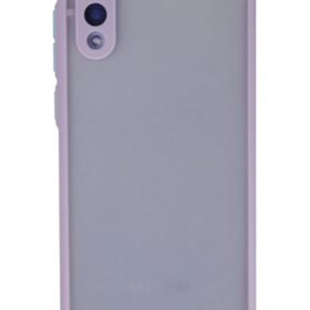 Samsung Galaxy A02 Kılıf Montreal Silikon Kapak - Mor-(5796)