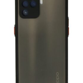 Oppo Reno 5 Lite Kılıf Montreal Silikon Kapak - Siyah-(5796)