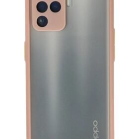 Oppo Reno 5 Lite Kılıf Montreal Silikon Kapak - Pembe-(5796)