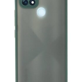 Realme C21 Kılıf Montreal Silikon Kapak - Yeşil-(5796)