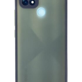 Realme C21 Kılıf Montreal Silikon Kapak - Lacivert-(5796)