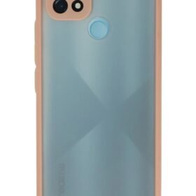Realme C21 Kılıf Montreal Silikon Kapak - Pembe-(5796)