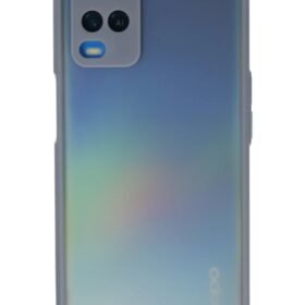 Oppo A54 4G Kılıf Montreal Silikon Kapak - Gri-(5796)