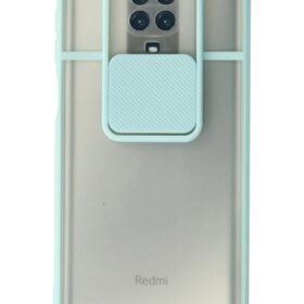 Xiaomi Redmi Note 9 Pro Kılıf Palm Buzlu Kamera Sürgülü Silikon uaz-(5796)
