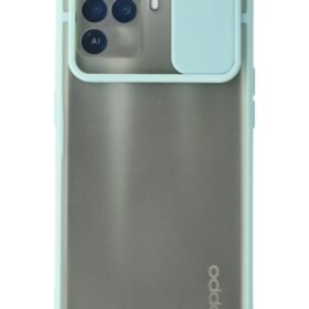 Oppo Reno 5 Lite Kılıf Palm Buzlu Kamera Sürgülü Silikon uaz-(5796)