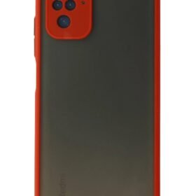 Xiaomi Redmi Note 10 Kılıf Montreal Silikon Kapak - Kırmızı-(5796)