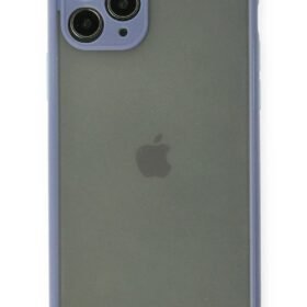 iPhone 11 Pro Kılıf Montreal Silikon Kapak - Gri-(5796)