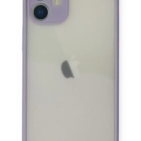 iPhone 11 Pro Max Kılıf Montreal Silikon Kapak - Mor-(5796)