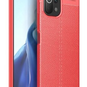 Xiaomi Mİ 11 Lite Kılıf Auto Focus Kapak - Kırmızı-(5796)