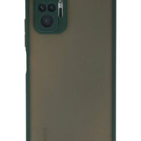 Xiaomi Redmi Note 10 Pro Kılıf Montreal Silikon Kapak - Yeşil-(5796)