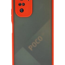 Xiaomi Poco F3 Kılıf Montreal Silikon Kapak - Kırmızı-(5796)