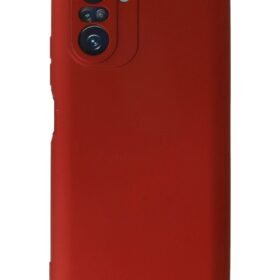 Xiaomi Poco F3 Kılıf First Silikon - Kırmızı-(5796)