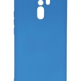 Xiaomi Redmi 9 Kılıf Nano içi Kadife Silikon - Mavi-(5796)