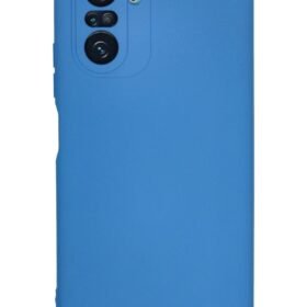 Xiaomi Poco F3 Kılıf Nano içi Kadife Silikon - Mavi-(5796)