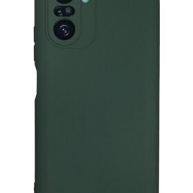Xiaomi Poco F3 Kılıf Nano içi Kadife Silikon - Koyu Yeşil-(5796)