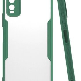 Vivo Y11S Kılıf Platin Silikon - Yeşil-(5796)