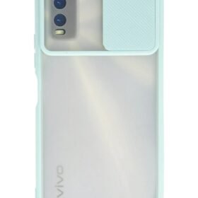 Vivo Y11S Kılıf Palm Buzlu Kamera Sürgülü Silikon uaz-(5796)