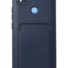 Xiaomi Redmi 9C Kılıf Kelvin Kartvizitli Silikon - Lacivert-(5796)