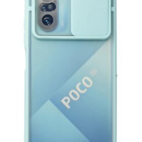 Xiaomi Poco F3 Kılıf Palm Buzlu Kamera Sürgülü Silikon uaz-(5796)